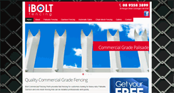 Desktop Screenshot of iboltfencing.com.au